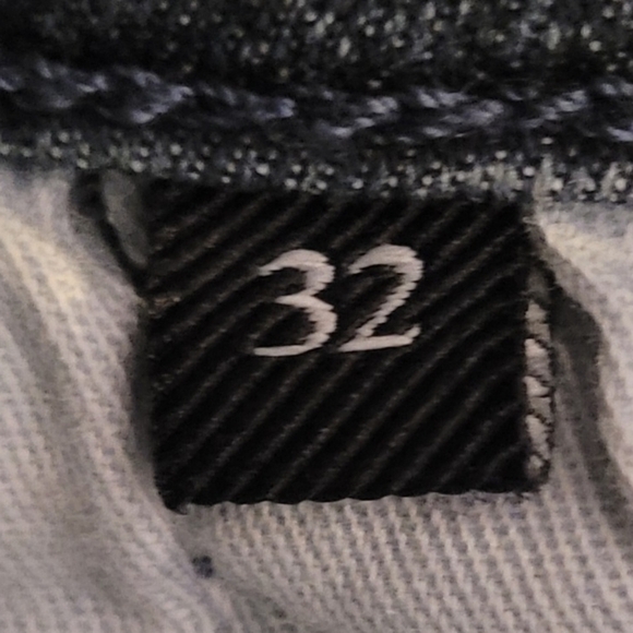 7 FOR ALL MANKIND Classic Blue Men's Jeans - The Straight Sz 32 - Picture 6 of 8